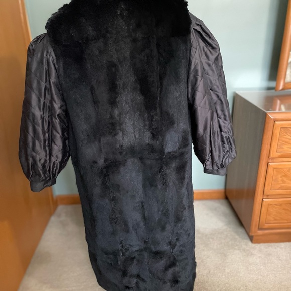 Reversible Full Length Mink Coat - Picture 14 of 16